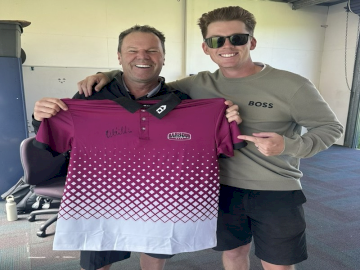 Signed Dan Hillier Harbour Representative Shirt