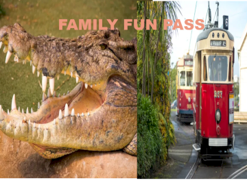 Family Fun Day Out Pass (Butterfly Creek + MOTAT Vouchers)