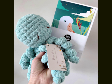 Handmade 'BIG Occi' Octopus & Gift Card Bundle (Valued at $70+)