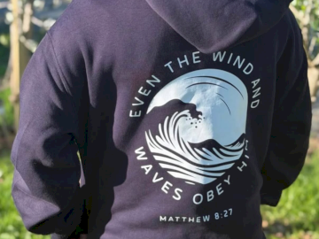 ScripTee NZ Ladies Psalm 46 Crew – Size Medium
