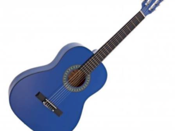 Ashton Classical Guitar Pack in Blue Burst
