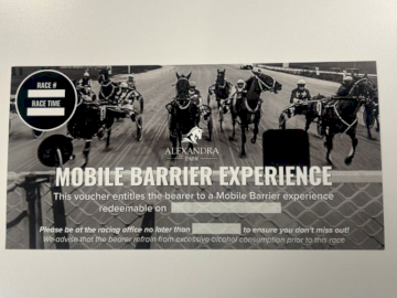 Exclusive Alexandra Park Experience - Own the Spotlight at the Races!