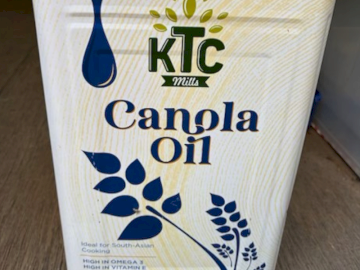 Cook Like a Pro – 20L of KTC Canola Oil