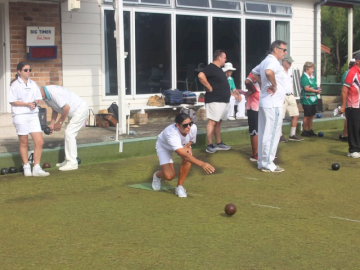 An Evening of Lawn Bowls for Four