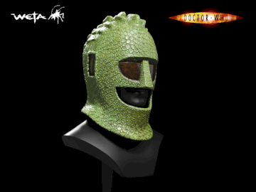 Limited Edition Doctor Who Ice Warrior Helmet